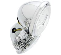 Customacces FA0006J Faro Auxiliar Homologado, Diametro 115 mm, Color Cromado