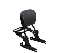 Customacces Respaldo con Portaequipaje Desmontable Negro Harley Davidson Softail FLSTSE2 00'-15'