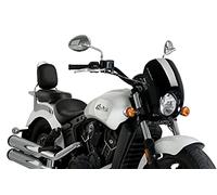 Customacces Semicarenado Modelo Anarchy para Indian Scout 15'-22', Indian Scout Bobber Sixty 16'-21', Indian Scout Sixty 16'-21', Indian Scout Bobber 18'-22', Negro
