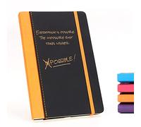 CustomDesign.Shop Cuaderno de tapa dura personalizado | Diseñe un diario realmente único | Idea de regalo impreso a medida - A5, Naranja