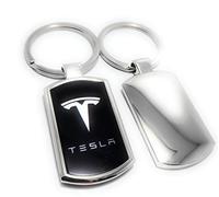 Customgra - Llavero de coche para Tesla (incluye caja de regalo)