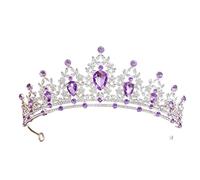 Customizable Bridal Crown - Elegant Hair Accessory for Adult Weddings & Birthdays, One Size, Madera de agar