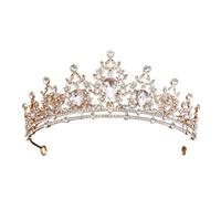 Customizable Bridal Crown - Elegant Hair Accessory for Adult Weddings & Birthdays, One Size, Madera de agar