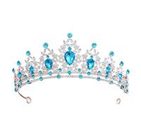 Customizable Bridal Crown - Elegant Hair Accessory for Adult Weddings & Birthdays, One Size, Madera de agar