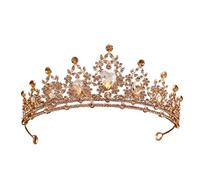 Customizable Bridal Crown - Elegant Hair Accessory for Adult Weddings & Birthdays, One Size, Madera de agar