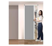 Customizable Concertina Folding Door - Single Aluminum Frame With Honeycomb Panel - Interior Room Divider For Wardrobe Study Doorway - 60/65/70/75/80/85/90cm Widths(69x80in (175.5x203cm))