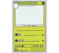 Customizable Game Card Notebook | Water Type | Lined 90 Pages: Design your own cover!