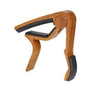 Customizable Guitar Capo with White Text - Personalized Engraved Capo for Acoustic/Electric Guitar, Unique Gift for Guitar Players, Musicians, Band Members (Name, Quote, Logo)