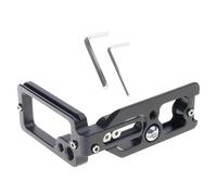 Customs Fit L Brackets Placa de liberación rápida para cámaras Z5 Z6 Z7 Z6II Z7II Z6III que ofrecen estabilizadores de cámara con ranura de correa de conmutación sin problemas