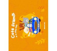 Cut Friends in a Cozy Ride: Livro de Colorir