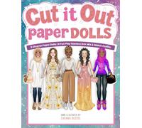 Cut it Out Multicultural Paper Doll Dress-Up & Activity Book for Kids: 5 Diverse Dolls (Vitiligo, African American, Indian, Chinese & Caucasian) + ... (Ages 4+) (Play and Learn Paper Doll Series)