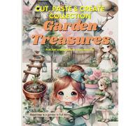 Cut, Paste & Create Collection: Garden Treasures for Art Journaling & Card Making | Junk journal | Scrapbooking | Collage & Mixed Media | Tags, Envelopes and More