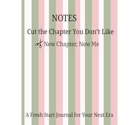 Cut the Chapter You Don’t Like: A Reset Journal for Self Growth, Healing & Starting a New Chapter | Aesthetic Notebook for Women & Teens