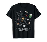 Cut the Rope: Camiseta Om Nom Space System Camiseta