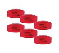 Cut360 Fresh Bowl Clip - Juego de 6 ambientadores con clip para inodoro, inodoro, apartamento, kiwi, pomelo