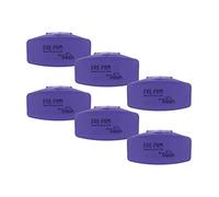 Cut360 Fresh Eco Bowl - Juego de 6 pinzas perfumadas para baño, aroma a lavanda