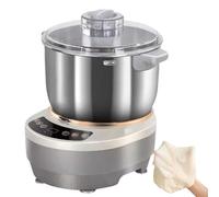 CUTANGELAR Amasadora De Masa, Amasadora De Acero Inoxidable 5L/7L Con Fermentación Termostática, Función De Temporizador Y Panel Táctil, Máquina Eléctrica Para Amasar,Motor Silencioso 200W.(7L)