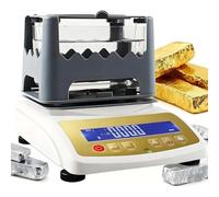CUTANGELAR Analizador De Pureza De Oro, Máquina Digital Para Probar Oro Y Plata Con Densímetro, Resultados Imprimibles, Pruebas No Destructivas, Para Oro, Plata, Joyería Y Jade(NoPrinter,XF300K)