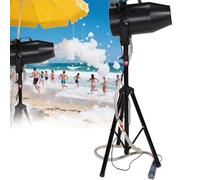 CUTANGELAR Boquilla De Espuma Multiángulo, Ideal Para Actividades Comerciales, Alcance De Pulverización De Agua De 1000 W, 6 A 10 Metros/Área De 80 Metros Cuadrados, Ideal Para Escenarios(Black)