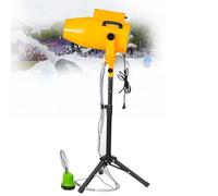 CUTANGELAR Boquilla De Espuma Multiángulo, Ideal Para Actividades Comerciales, Alcance De Pulverización De Agua De 1000 W, 6 A 10 Metros/Área De 80 Metros Cuadrados, Ideal Para Escenarios(Yellow)