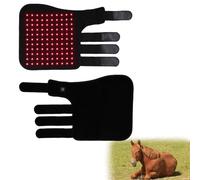 CUTANGELAR Botas de Terapia Equina Recargables: Luz Roja 660nm y Luz Infrarroja 850nm para Rehabilitación de Cascos/Patas de Caballo, 2 Horas de Uso Inalámbrico(Left+Right)