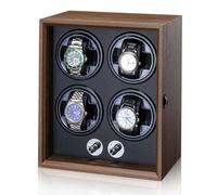 CUTANGELAR Caja De Reloj Programable con Luz LED Que Permite Un Cuidado Preciso De Los Relojes Automáticos Gracias A Sus 5 Modos De Rotación. Estuche Ideal para El Hogar, La Oficina(A,6-Position)