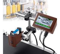 CUTANGELAR Codificador De Fechas para Líneas De Producción, Codificador De Inyección De Tinta En Línea. Códigos De Barras Y Códigos QR Directamente En Las Líneas De Producción(12.7mm)