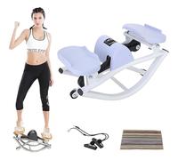 CUTANGELAR El Stepper Compacto, con Balanceo Lateral, Optimiza Los Espacios Pequeños para Entrenamientos Efectivos De Piernas Y Glúteos. Ideal para El Uso Diario En Casa.(Purple)