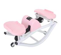 CUTANGELAR El Stepper De Bajo Impacto, con Balanceo Lateral, Es Suave con Las Articulaciones Y Fortalece Las Piernas Y El Torso. Se Integra Perfectamente En Cualquier Rutina En Casa.(Pink)