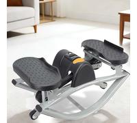 CUTANGELAR El Stepper Portátil, con Movimiento Lateral, Ofrece Un Entrenamiento Seguro para Las Articulaciones: Piernas, Glúteos Y Abdominales. Ideal para Apartamentos Y Viajes.(Gray)