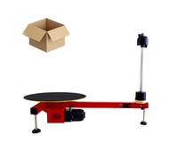 CUTANGELAR Envolvedora Automática De Plataforma Giratoria, Velocidad De 30 Rpm. Envolvedora Eléctrica Industrial De Film Estirable Para Palés.para Aplicaciones De Embalaje De Cajas De Cartón.