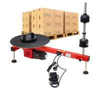 CUTANGELAR Envolvedora Eléctrica De Palés Con Plataforma Giratoria: Envolvedora Automática Con Plataforma Giratoria Para Film Industrial, Capacidad De Carga Máxima De 50 Kg (110,23 Lb).