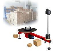 CUTANGELAR Envolvedora Eléctrica De Palés, Para Film De 71 Cm De Ancho. Envolvedora Automática De Alta Resistencia Con Plataforma Giratoria De 40 Cm. Para Palés De Paquetes Y Cajas De Cartón.