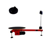 CUTANGELAR Envolvedora Eléctrica De Palés - Potencia 25 W, 30 RPM Envolvedora Automática Con Plataforma Giratoria Para Film Industrial, Aplicaciones De Embalaje En Almacén.