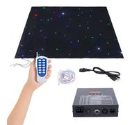 CUTANGELAR Fondo LED, Ideal para Escenarios con Luz De Estrellas, Ideal para Fotografía Nocturna, Ideal para Bodas, Fiestas, DJ, Eventos Y Actuaciones En Escenarios(Colorful,4x4m)