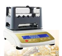 CUTANGELAR Kit Completo De Analizador Y Densímetro De Metales Preciosos Con Analizador Electrónico Digital De Pureza De Oro Con Precisión De 0.01 G Para Pruebas De Oro(NoPrinter,MDJ1200K)