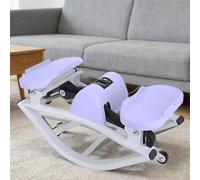 CUTANGELAR La Máquina De Cardio Stepper, Con Movimiento Lateral, Trabaja Múltiples Grupos Musculares Para Quemar Calorías De Forma Eficiente. Para Entrenar En Casa, La Oficina O La Residencia.(Purple)