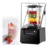 CUTANGELAR Licuadora industrial todo en uno de 2200 W: prepa-ra batidos, crema y mantequilla. Pantalla inteligente. Equipo profesional para batidos y zumos. Licuadora para cafeterías, 6,9 kg.