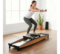 CUTANGELAR Máquina De Entrenamiento De Esquí, Elíptica 3D, Dispositivo De Entrenamiento De Esquí, Resistencia Ajustable De 0 A 100 Kg, para Mejorar La Resistencia Y El Equilibrio En Casa.