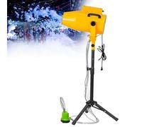 CUTANGELAR Máquina De Espuma Grande, Máquina De Efectos Especiales 1000 W: Cobertura De 80 Metros Cuadrados, Pistola Pulverizadora De Espuma, Ideal Para Carnavales Acuáticos.(Yellow)