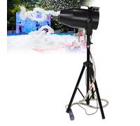 CUTANGELAR Máquina De Espuma Grande, Máquina De Efectos Especiales 1000 W: Cobertura De 80 Metros Cuadrados, Pistola Pulverizadora De Espuma, Ideal Para Carnavales Acuáticos.(Black)
