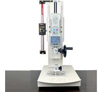 CUTANGELAR Máquina Digital De Ensayos De Tracción De 10-2000 N, Soporte Manual Para Dinamómetro, Con Tres Tipos De Abrazaderas: Para Sedal, De Compresión Y De Resorte.(With ruler,200N)