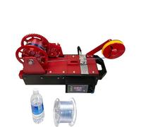 CUTANGELAR Máquina extrusora de filamentos para impresora 3D, máquina de escritorio para filamentos de 1,75 mm, hasta 300 °C y pantalla digital.(A)