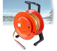 CUTANGELAR Medidor De Nivel De Agua, Profundímetro Para Perforaciones Y Pozos. Rango De Medición De 10 A 300 Metros, Para La Evaluación De Aguas Subterráneas.(50m(164ft))