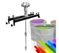 CUTANGELAR Mezclador de Pintura Neumático, Mezclador para IBC con Brazo Telescópico, Motor de Aire 1HP 3/4HP 1/2HP, Capacidad 1000L, Agitación Segura para Químicos, Tintas.(Large 5Cylinder)