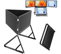 CUTANGELAR Monitor Extensor De Pant-Alla para Po-rtátil De 15,6", Monitor Triple por-tátil FHD 1080p, Extensor De Pan-Talla, Triple Pan-Talla con USB-C, HDMI Y USB-C, para Mac/Windows/Linux