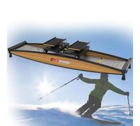 CUTANGELAR Nuevo Simulador De Esquí De Cuerpo Completo, Elíptica 3D, Conjunto De Entrenamiento De Fuerza Y Equilibrio con Capacidad De Carga De 150 Kg, para Principiantes, para Uso Doméstico.