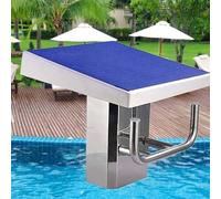 CUTANGELAR Plataforma De Salto Estándar para Piscina, Ideal para Entrenamiento Y Competiciones De Natación. Bloque De Salida De Un Solo Escalón De Acero Inoxidable. para Piscinas Enterradas.(Upgrade)