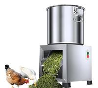 CUTANGELAR Procesador De Alimentos Comercial, Picadora De Verduras Eléctrica. Trituradora De Verduras Profesional Que Ofrece Para Aplicaciones Agrícolas Y Procesamiento De Alimento Para Aves.(1200W)