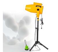 CUTANGELAR Pulverizador de espuma industrial de 1000 W: Ángulo ajustable,alcance de pulverización de 6 a 10 metros/área de 80 metros cuadrados, ideal para diversas fiestas en piscinas.(Yellow)